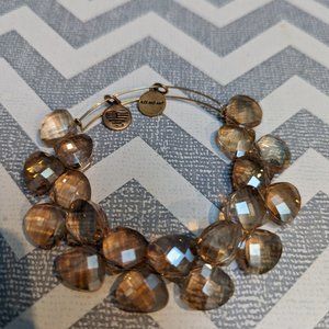 Alex and Ani Champagne Rendezvous Crystal bracelet retired